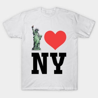 Nyc Love New York Love Ny Gift For Men Women T-Shirt